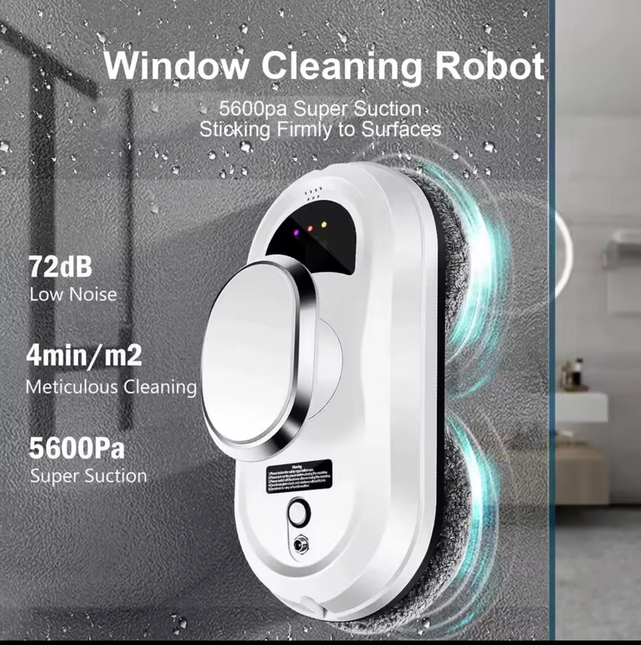 Smart Window Cleaning Robot