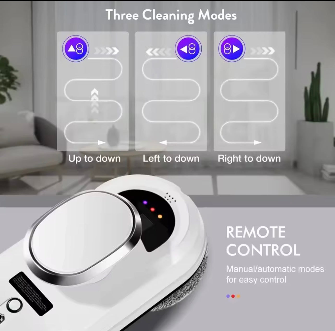 Smart Window Cleaning Robot
