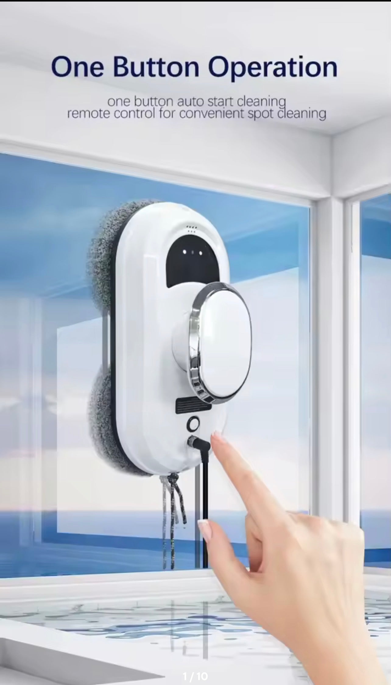 Smart Window Cleaning Robot