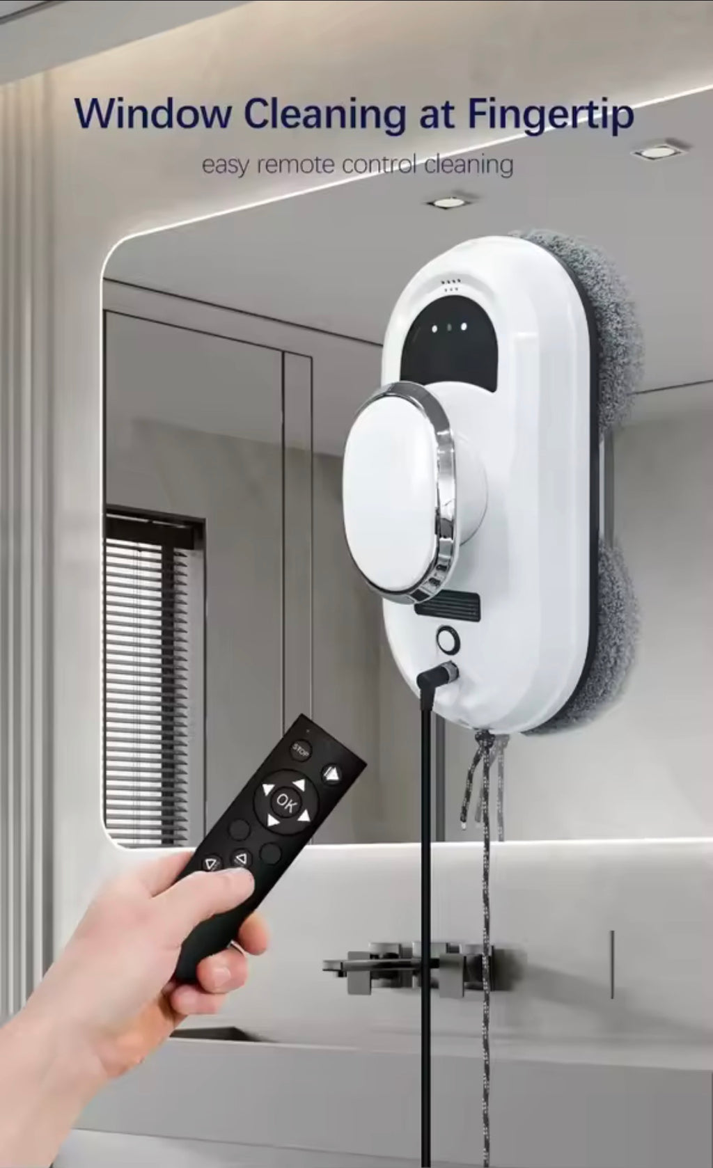 Smart Window Cleaning Robot